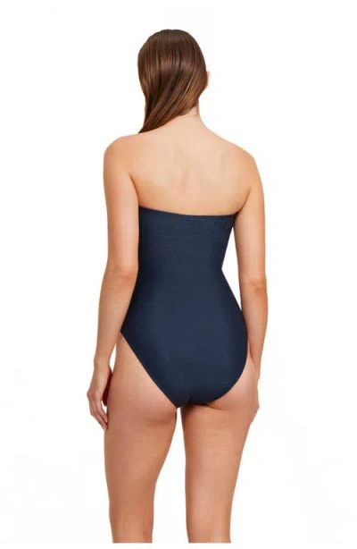 Luma Gottex High End Bandeau High Leg One Piece