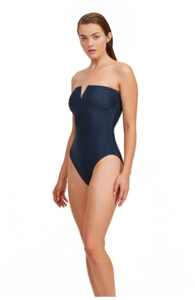 Luma Gottex High End Bandeau High Leg One Piece