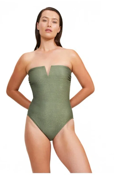 Luma Gottex High End Bandeau High Leg One Piece