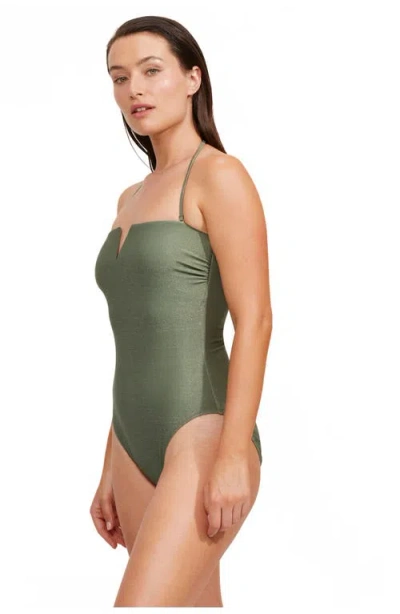 Luma Gottex High End Bandeau High Leg One Piece