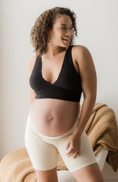 Kindred Bravely Sublime Maternity & Nursing Plunge Bra In Black