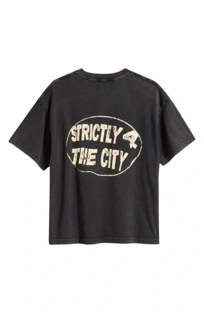 Honor The Gift Honor Wings Cotton Graphic T-shirt In Black