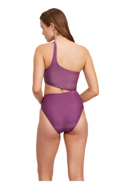 Luma Gottex High End One Shoulder Cut Out One Piece