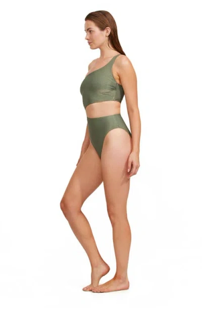 Luma Gottex High End One Shoulder Cut Out One Piece