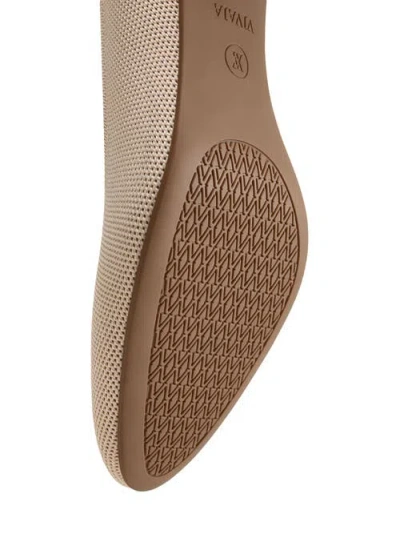 Vivaia Almond Toe Block Heel