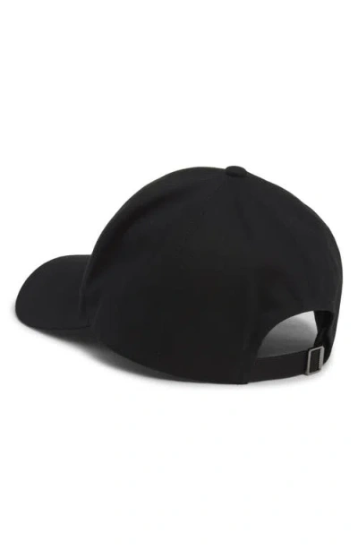 Moncler Logo Cotton Baseball Cap