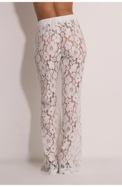 Gottex Beach Life Saint Tropez Floral Lace Cover-up Pants