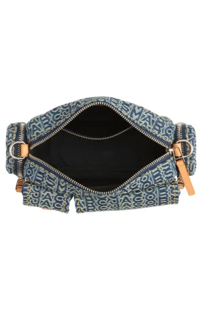Marc Jacobs The Cargo Monogram Denim Shoulder Bag