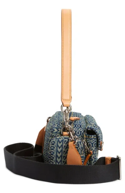 Marc Jacobs The Cargo Monogram Denim Shoulder Bag