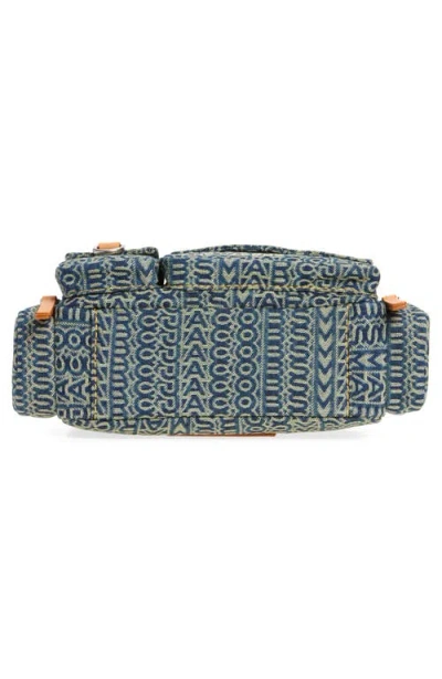 Marc Jacobs The Cargo Monogram Denim Shoulder Bag