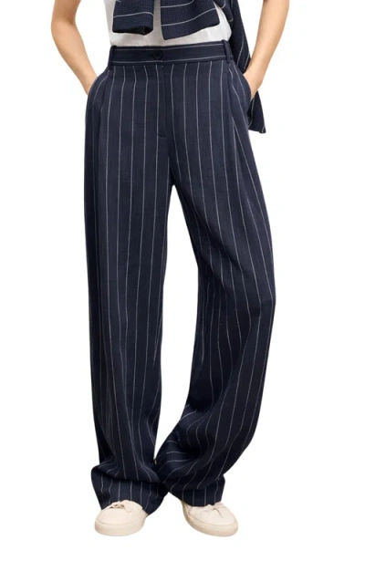M.m.lafleur Fitz Trouser In Blue