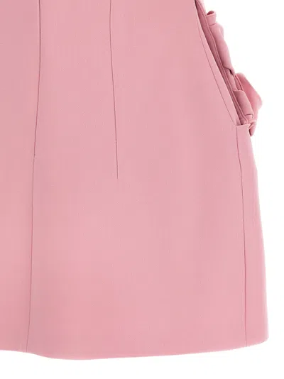 Magda Butrym Floral Appliqued Wool Mini Dress