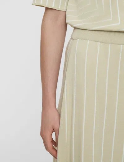 Joseph Geometric Jacquard Silk Blend Skirt