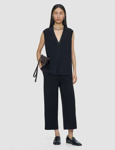 Joseph Viscose Knit Stretch Culottes