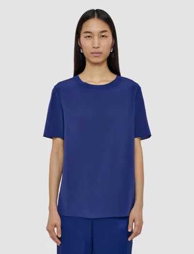 Joseph Rubin Crepe De Soie Silk Blouse