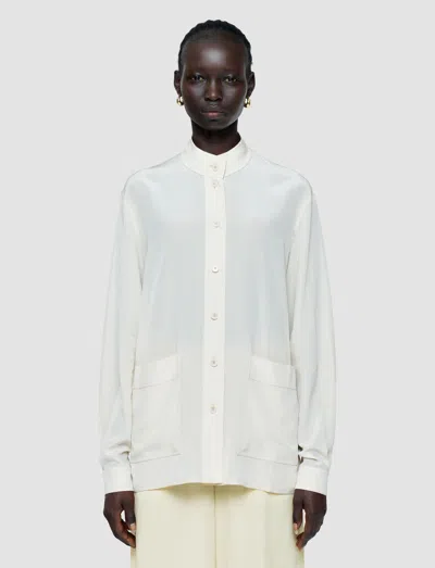 Joseph Lamy Crepe De Soie Silk Jacket