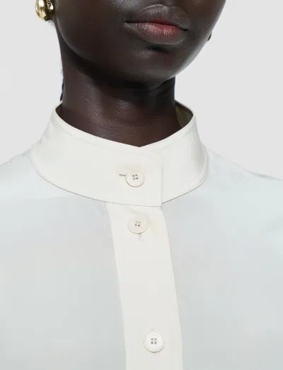 Joseph Lamy Crepe De Soie Silk Jacket