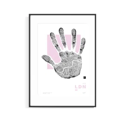 Curiosity Snug Hi-five Series Ldn - Pink - London - Limited Edition Print