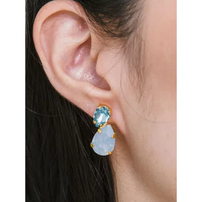 Jennifer Behr Blue Earrings