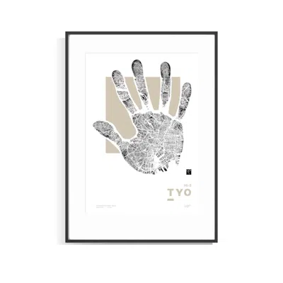 Curiosity Snug Neutrals Hi-five Series Tyo - Beige - Tokyo - Limited Edition Print