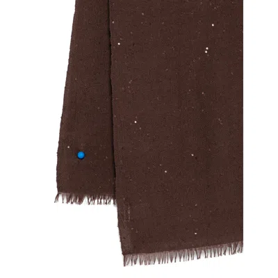 Brunello Cucinelli Diamond-yarn Sequinned Scarf