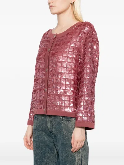 Pre-owned Chanel 2008 Sequined-embellished Cardigan