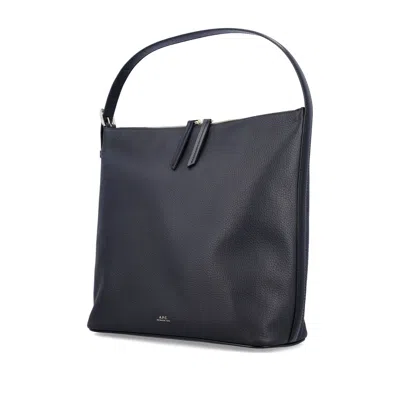 Apc A.p.c. Women Vera Leather Shoulder Bag