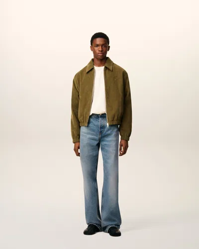 Ami Alexandre Mattiussi Ami Paris Blouson Adc In Green
