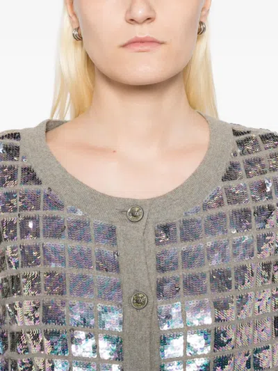 Pre-owned Chanel 2008 Sequined-embellished Cardigan