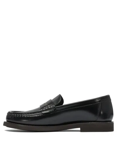 Brunello Cucinelli Women Leather Loafers With Jewel Detailing In Animal Print