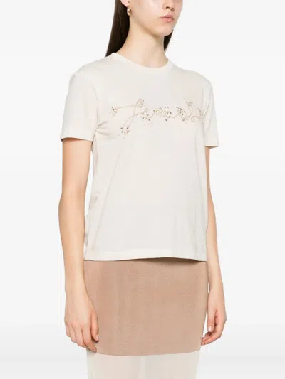 Fendi Sequin-embellished T-shirt