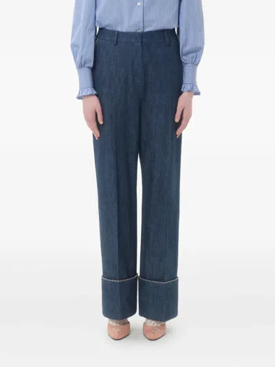 Valentino Cotton Jeans