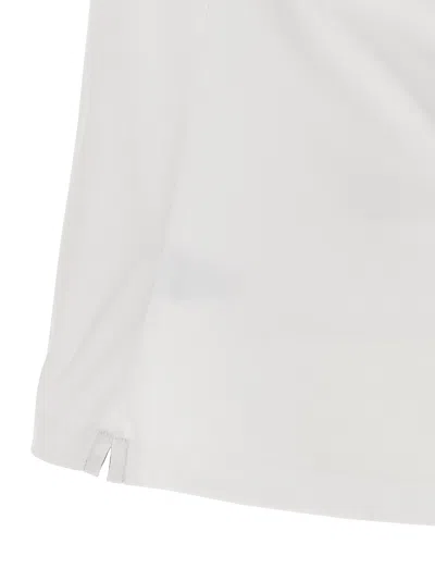 Brunello Cucinelli Crew Neck Graphic Print Short Sleeves T-shirt In Neutral