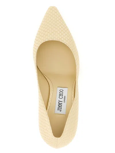 Jimmy Choo Natural Leather Pumps
