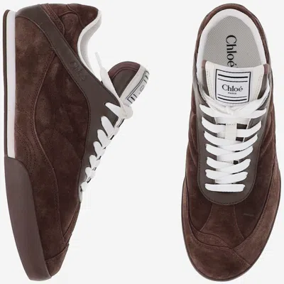 Chloé Chloe Kick Sneakers Women In Brown