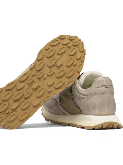 Philippe Model Slip-on Sneakers With Textured Sole And Contrasting Panels