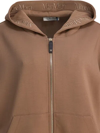 Max Mara S Sweatshirts Brown