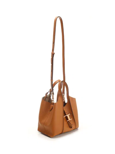 Tod's T Timeless Handbags Brown