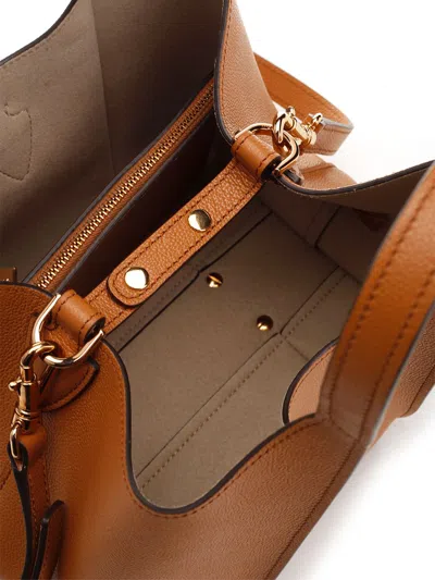 Tod's T Timeless Handbags Brown