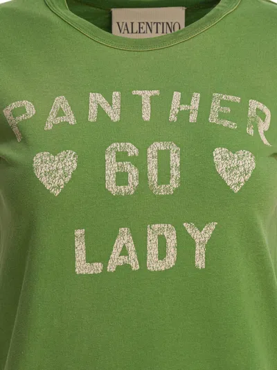 Valentino Playful Printed Cotton T-shirt With Bold Lettering