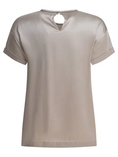 Brunello Cucinelli Short Sleeve Blouse