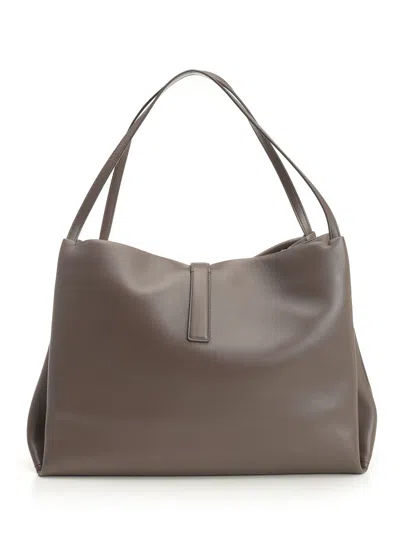 Ferragamo Xl Calf Leather Tote Bag