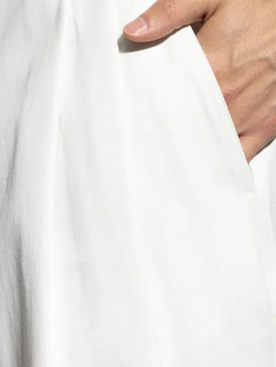 Givenchy Twisted Leg Pant 2 Pleats In White