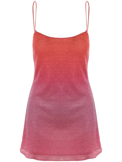 Oseree Oséree Lumiere Shade Mini Dress In Yellow