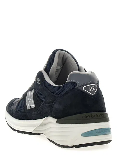 New Balance Mesh And Suede Sneakers With Reflective Accents