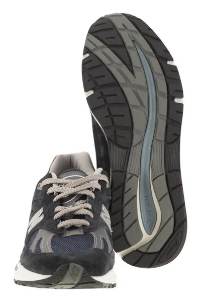 New Balance Mesh And Suede Sneakers With Reflective Accents