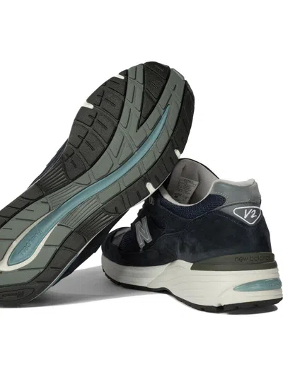 New Balance Mesh And Suede Sneakers With Reflective Accents