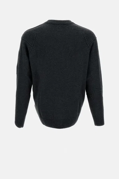 C.p. Company Graphite Wool Blend Sweater
