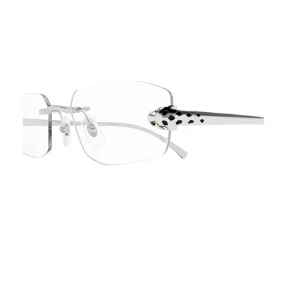 Cartier Ct0494o Eyewear In Metallic