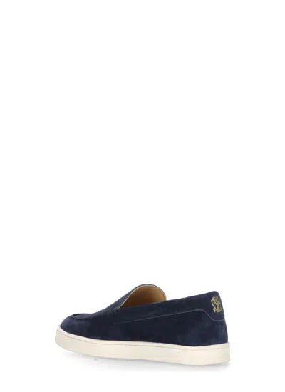 Brunello Cucinelli Round Toe Slip-on Loafers